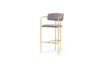 Scarlet Arm Barstool